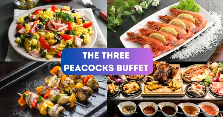 The Three Peacocks Buffet